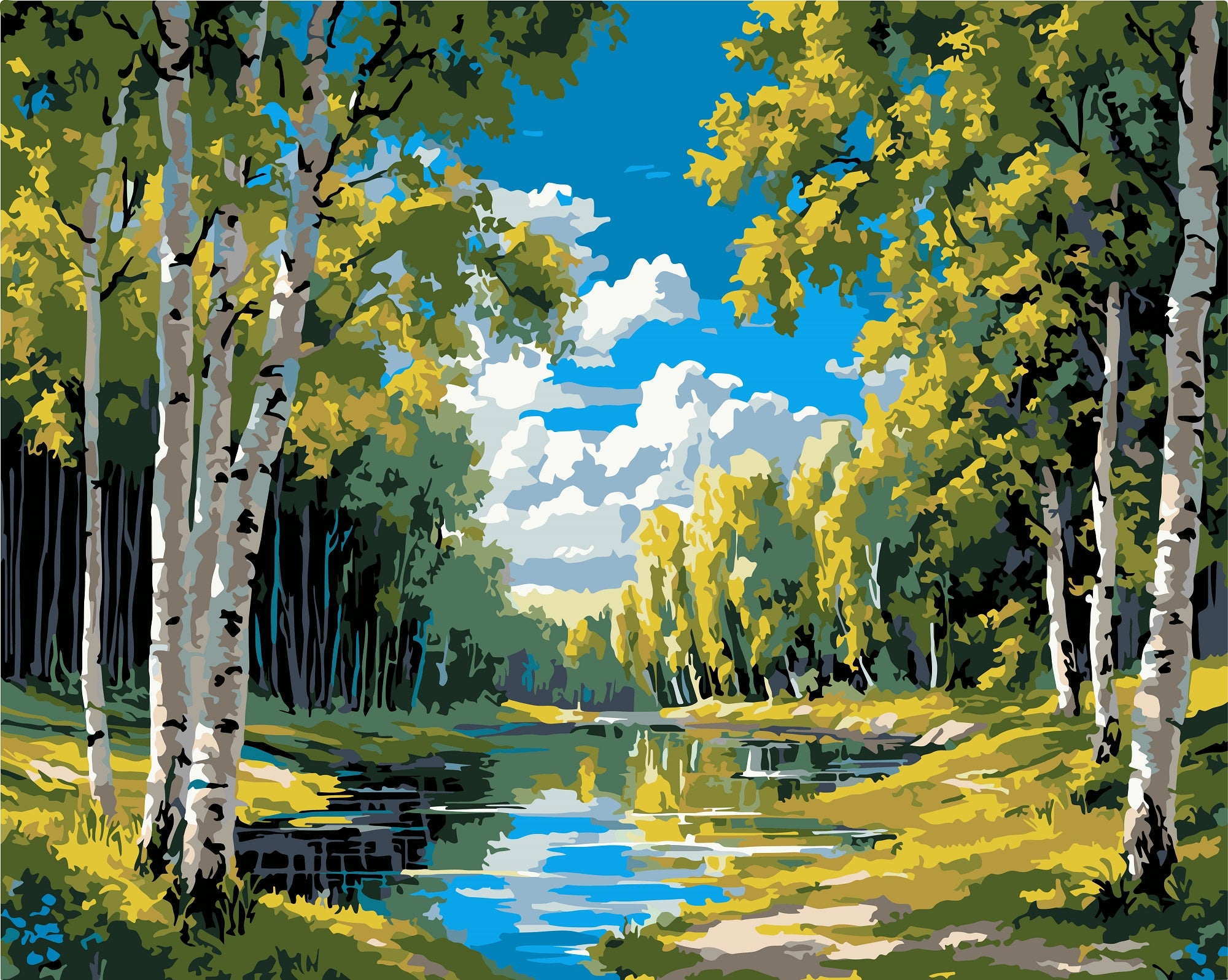 צביעה לפי מספרים - PBN1045