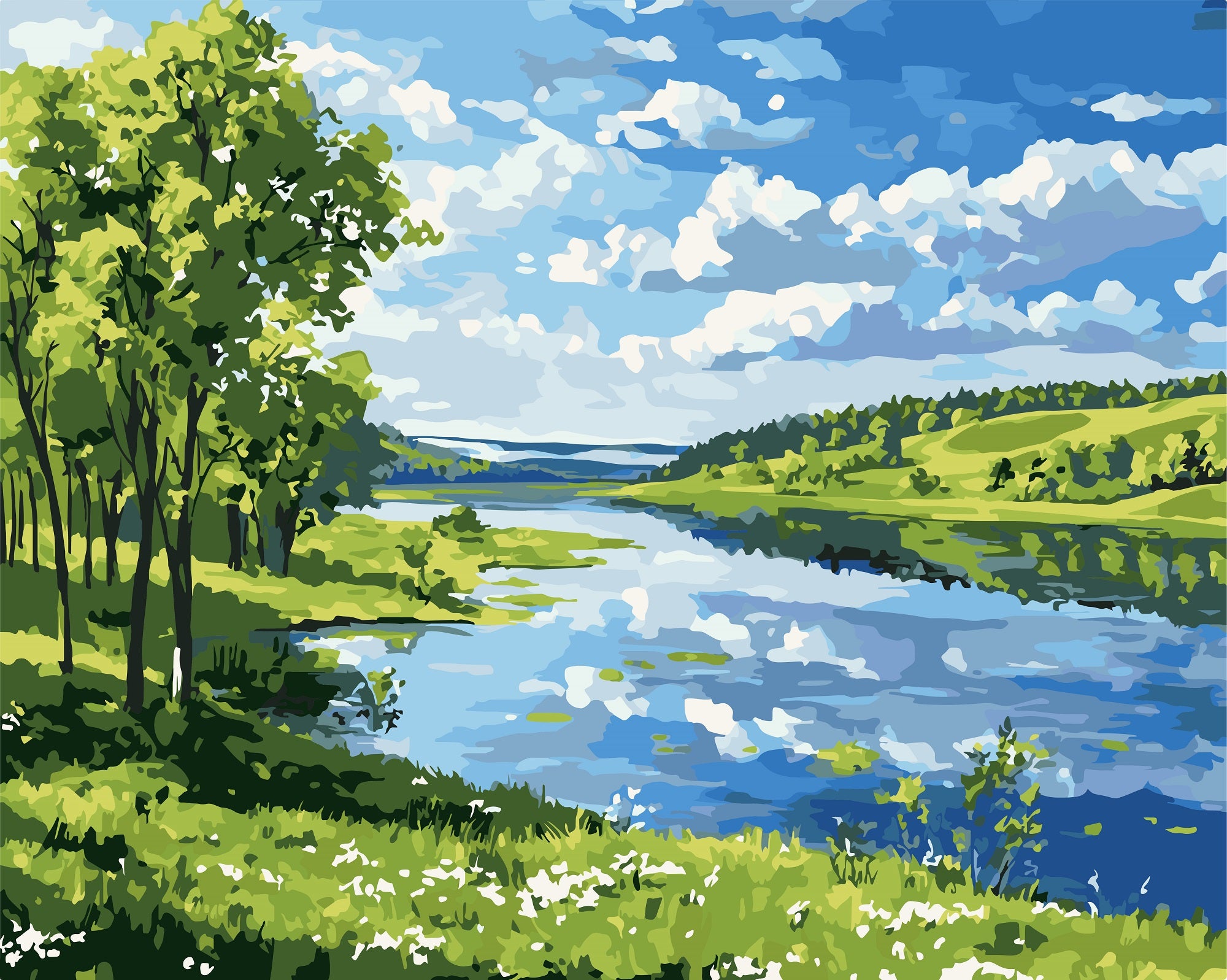 צביעה לפי מספרים - PBN1054