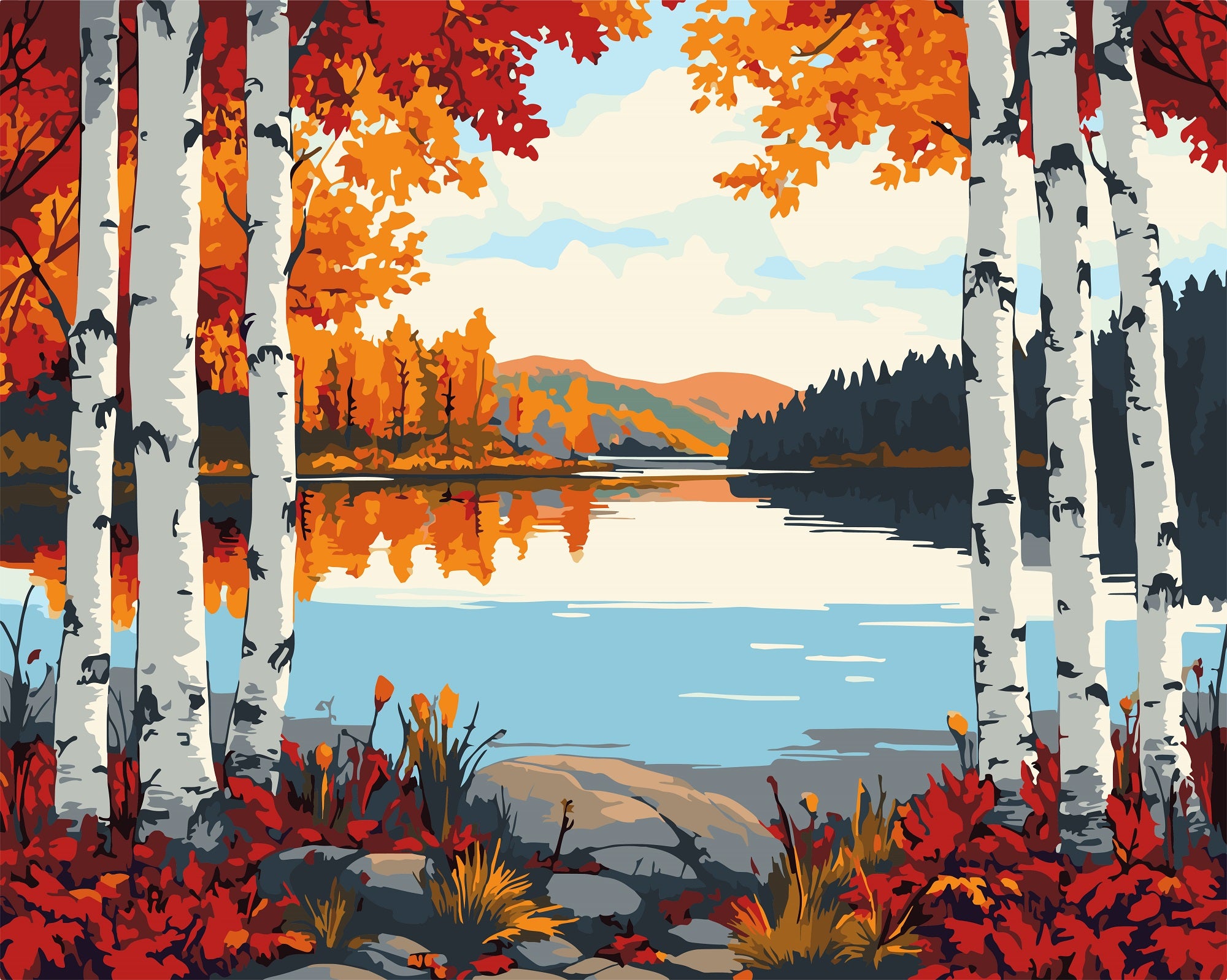 צביעה לפי מספרים - PBN1087