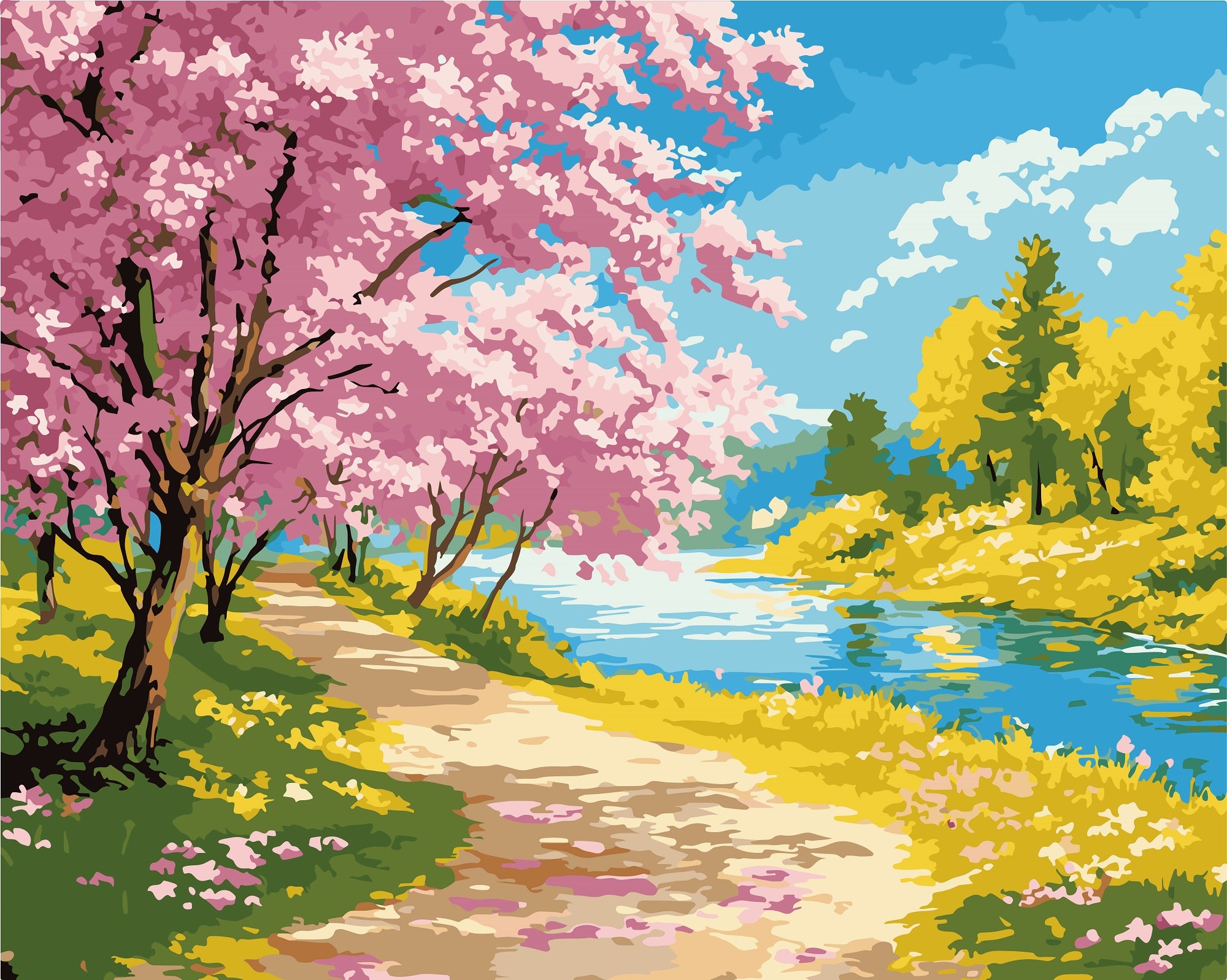 צביעה לפי מספרים - PBN1094