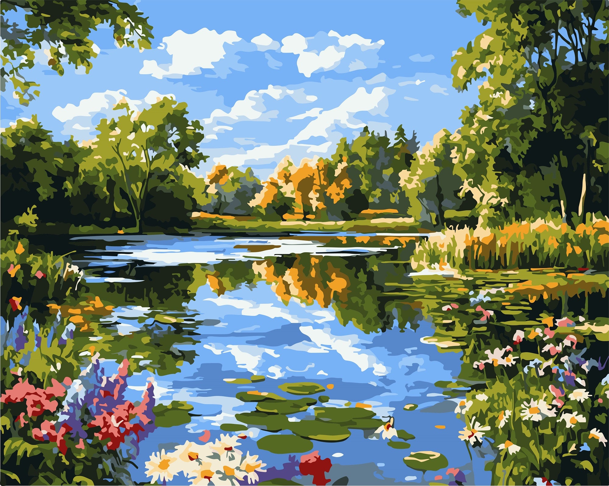 צביעה לפי מספרים - PBN1097