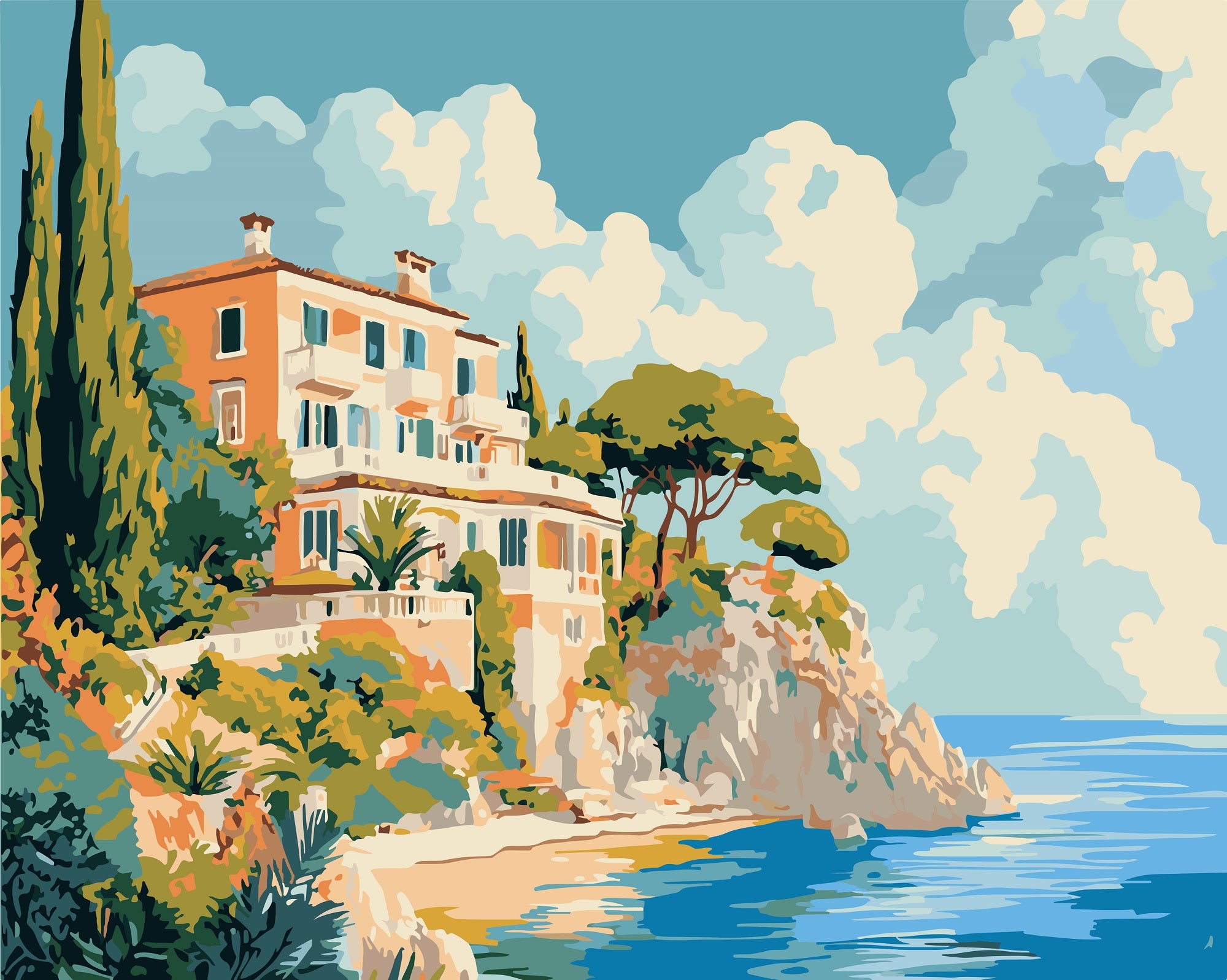 צביעה לפי מספרים - PBN1103