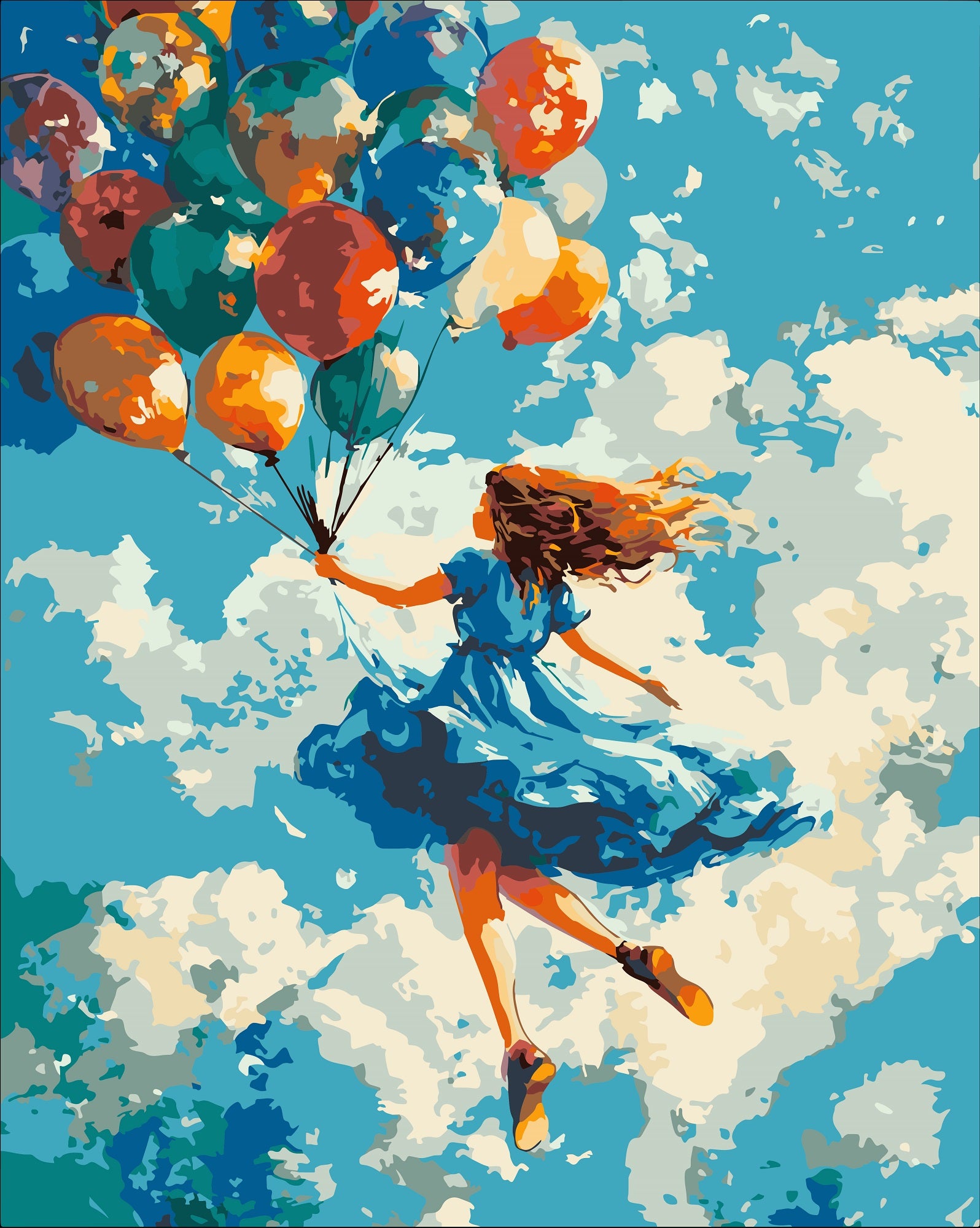 צביעה לפי מספרים - PBN1151