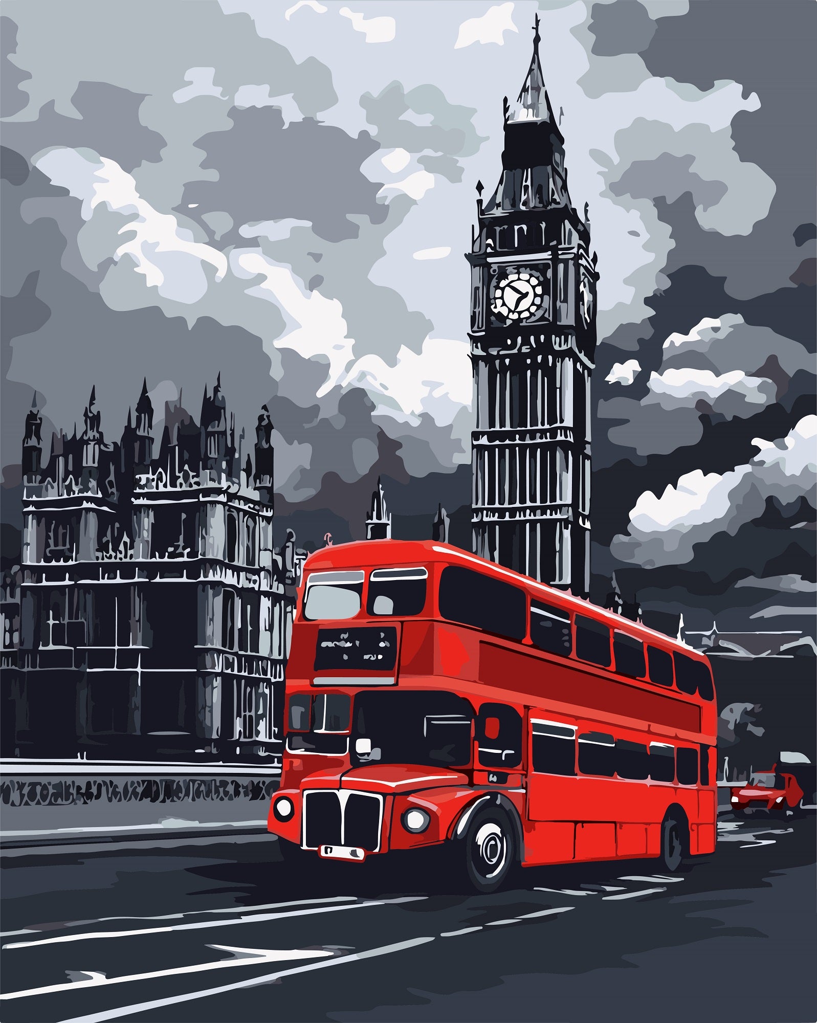 צביעה לפי מספרים - PBN1206