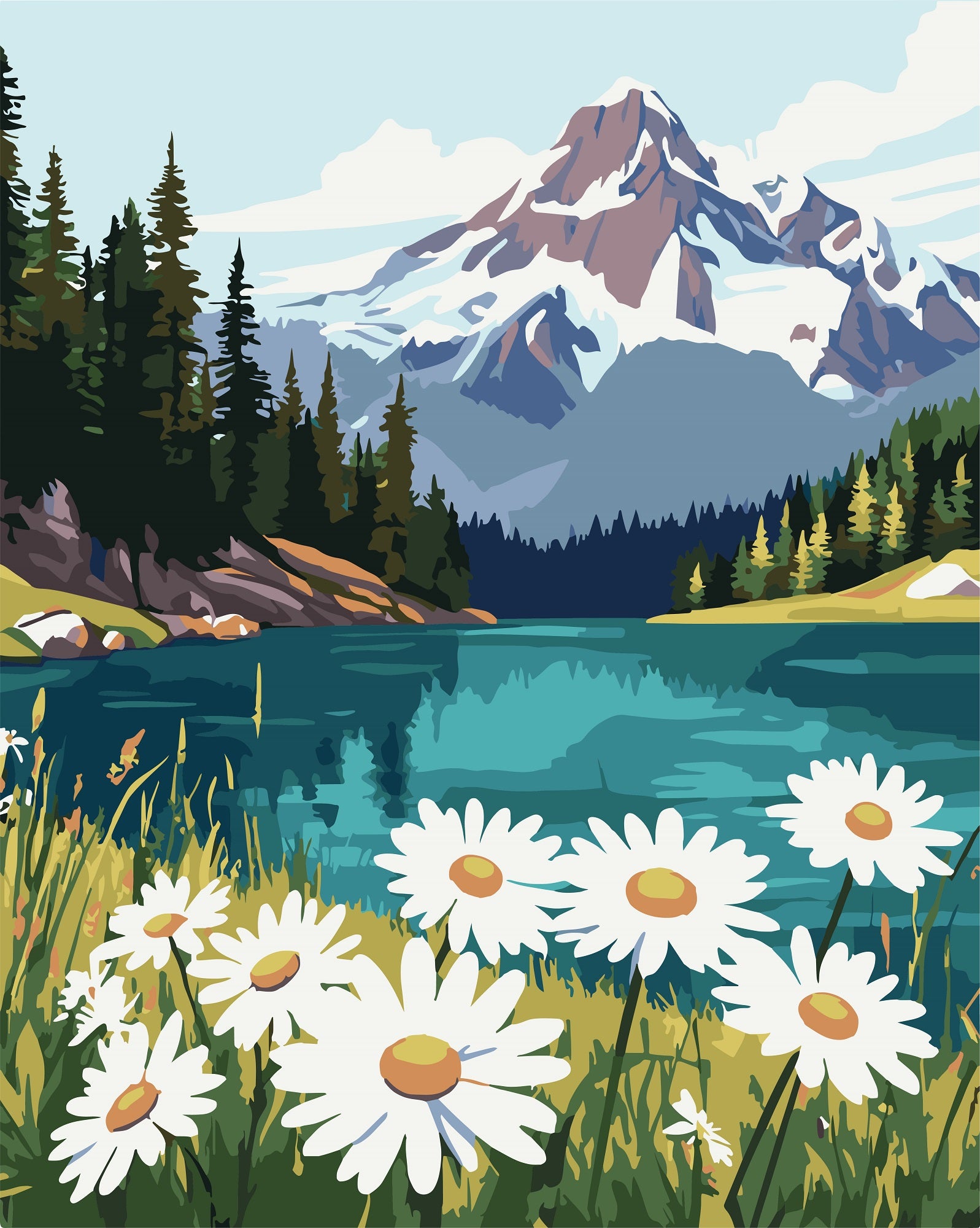 צביעה לפי מספרים - PBN1224