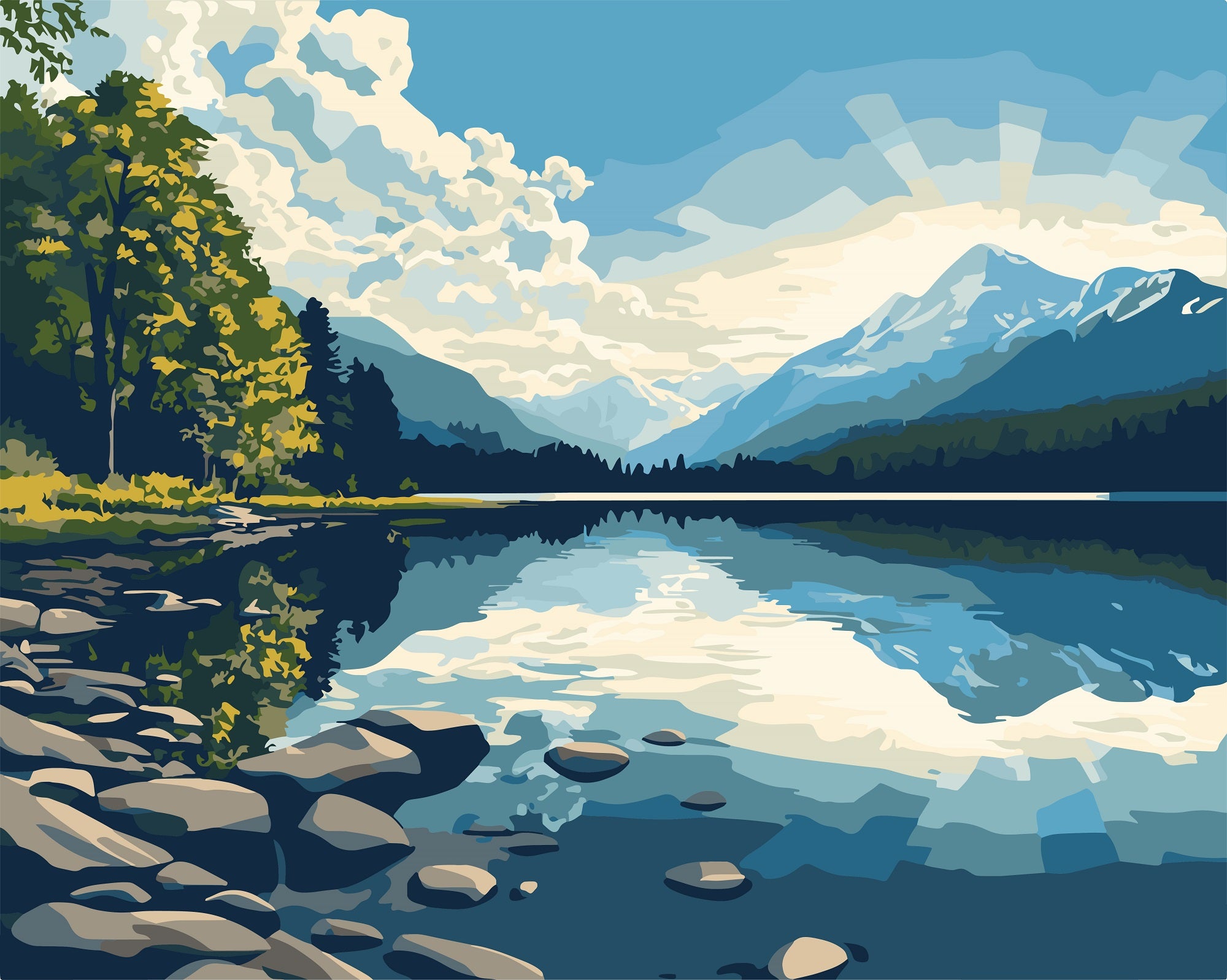 צביעה לפי מספרים - PBN1259