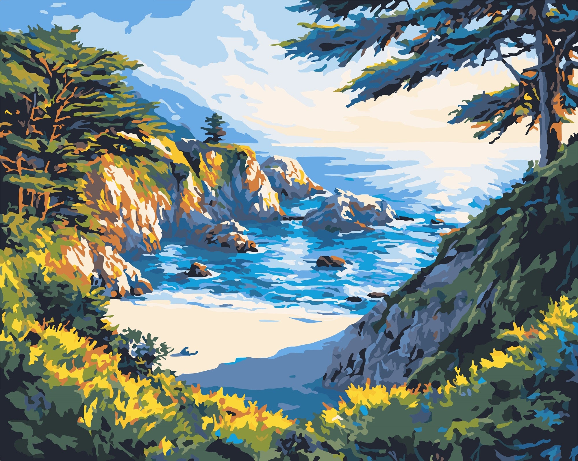 צביעה לפי מספרים - PBN1284