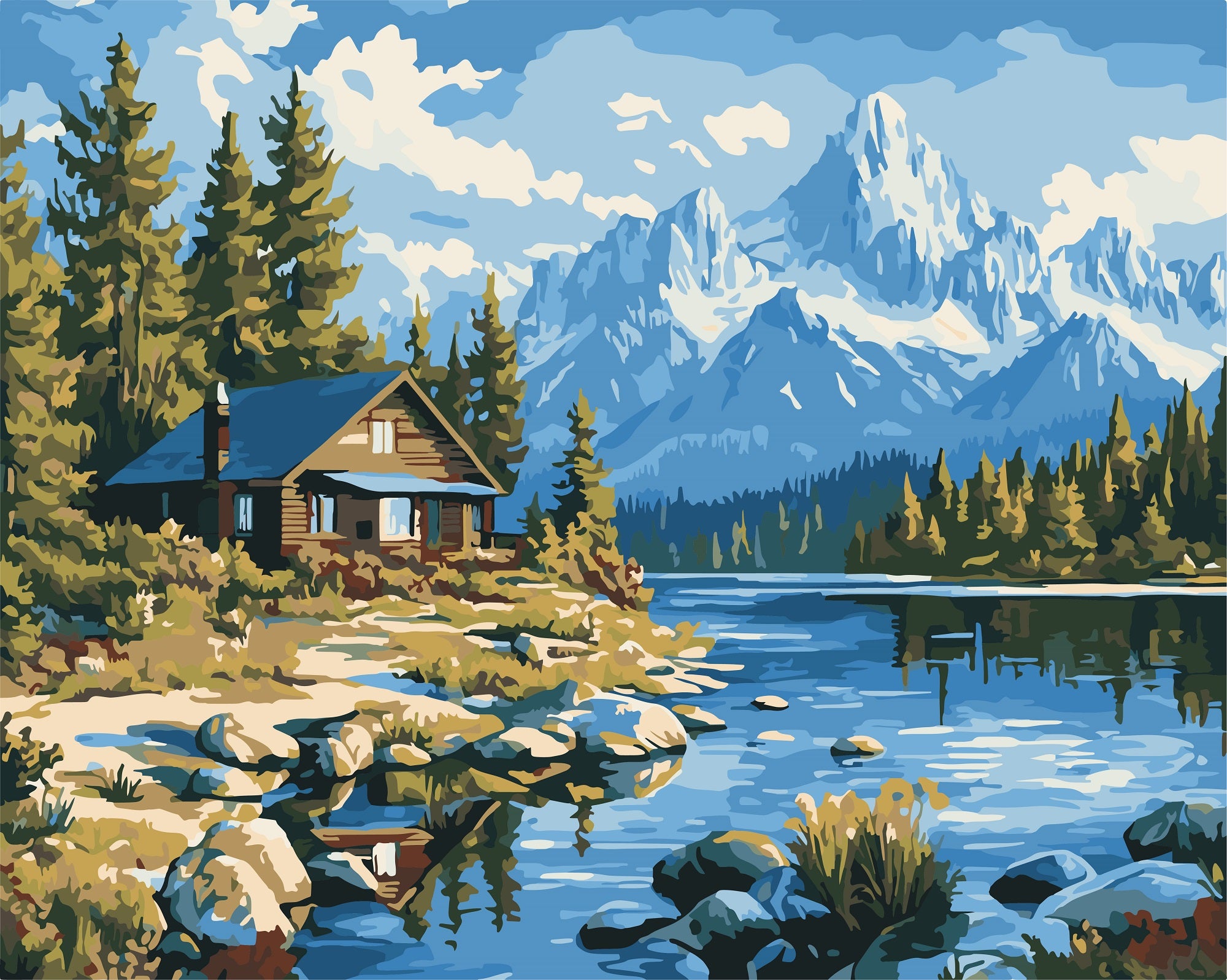 צביעה לפי מספרים - PBN1297