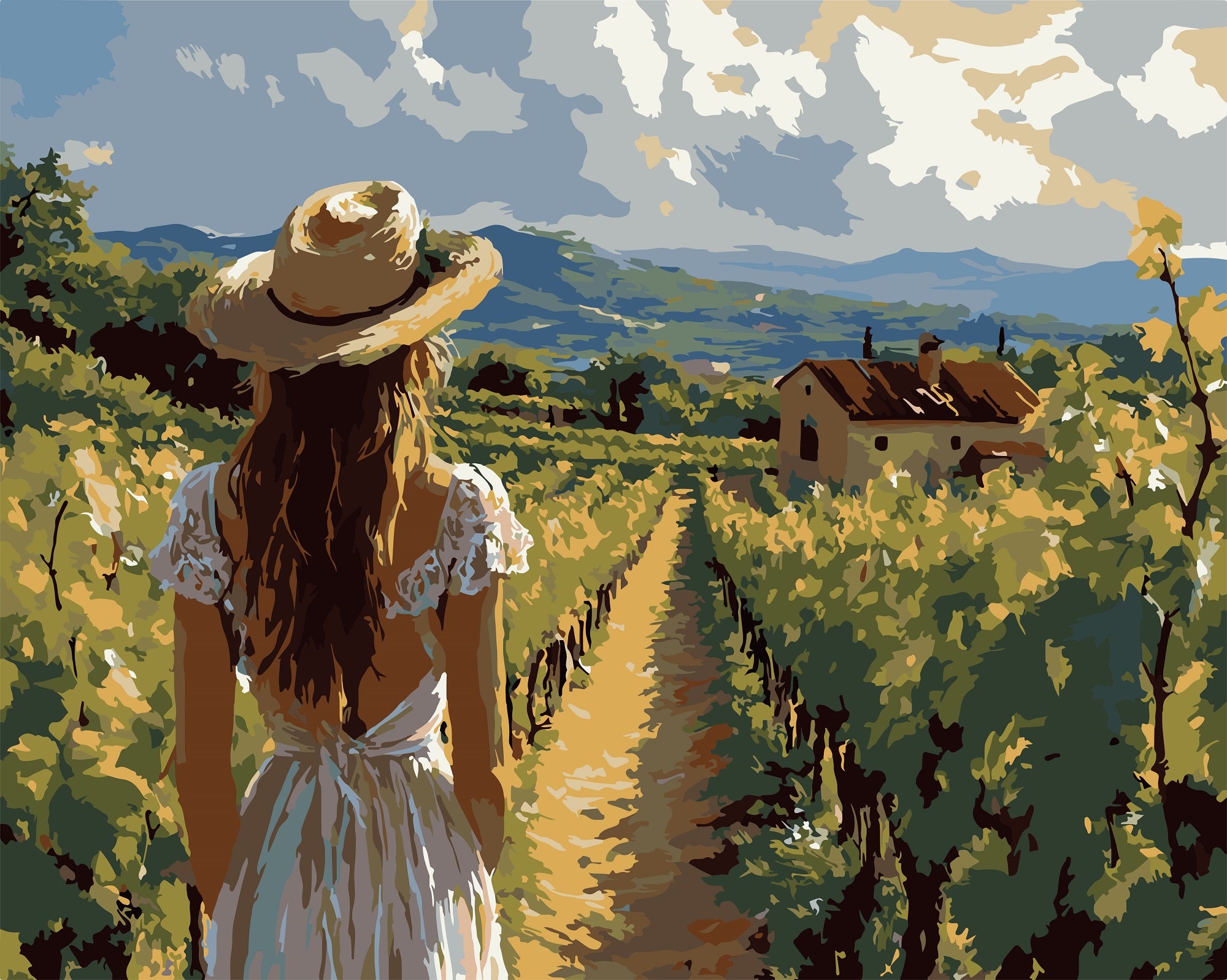 צביעה לפי מספרים - PBN1348