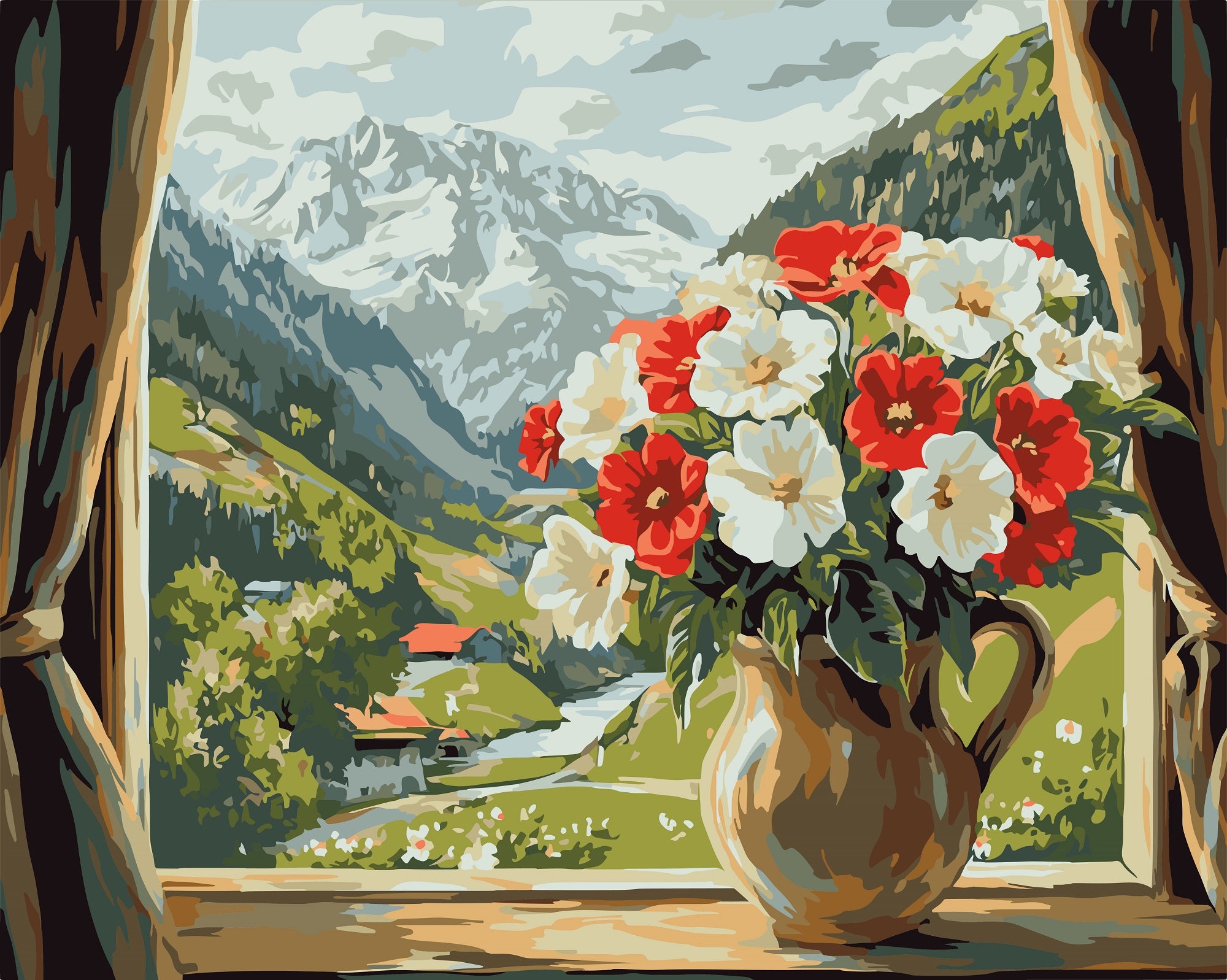 צביעה לפי מספרים - PBN1357