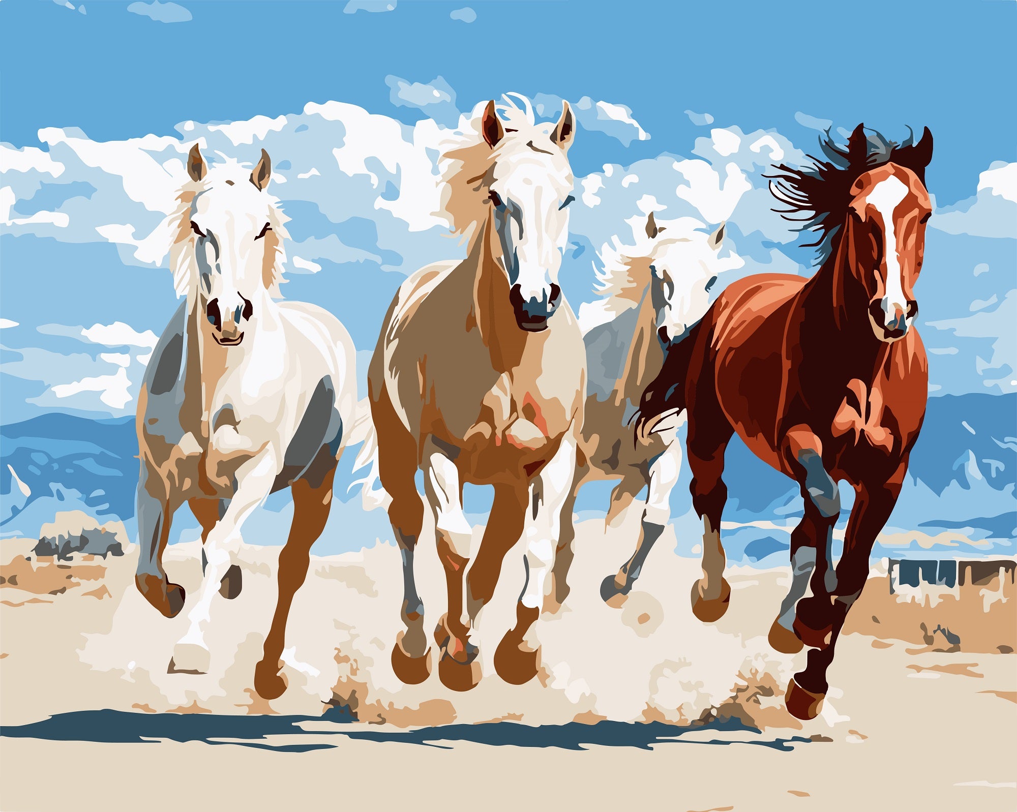 צביעה לפי מספרים - PBN1358