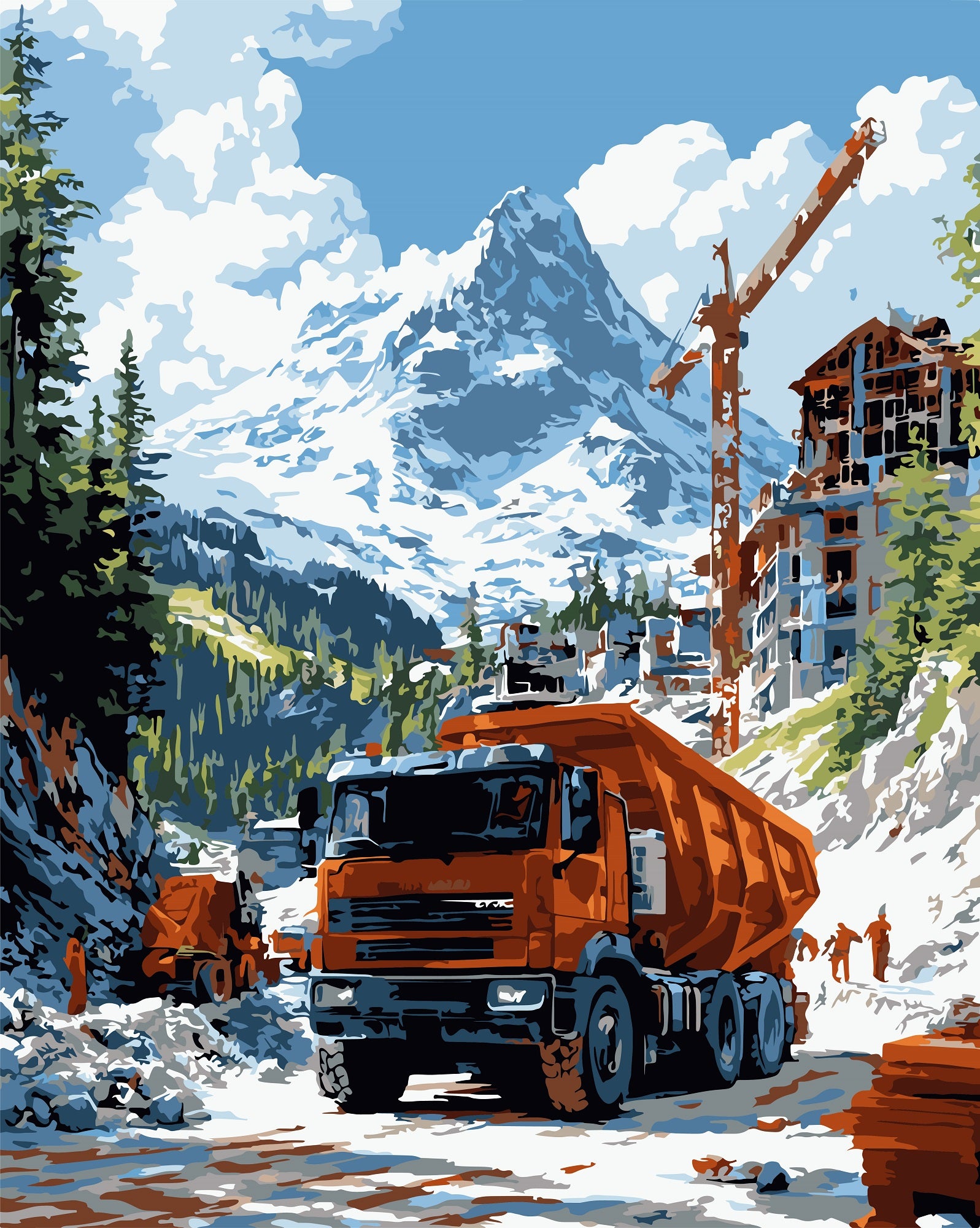 צביעה לפי מספרים - PBN1405