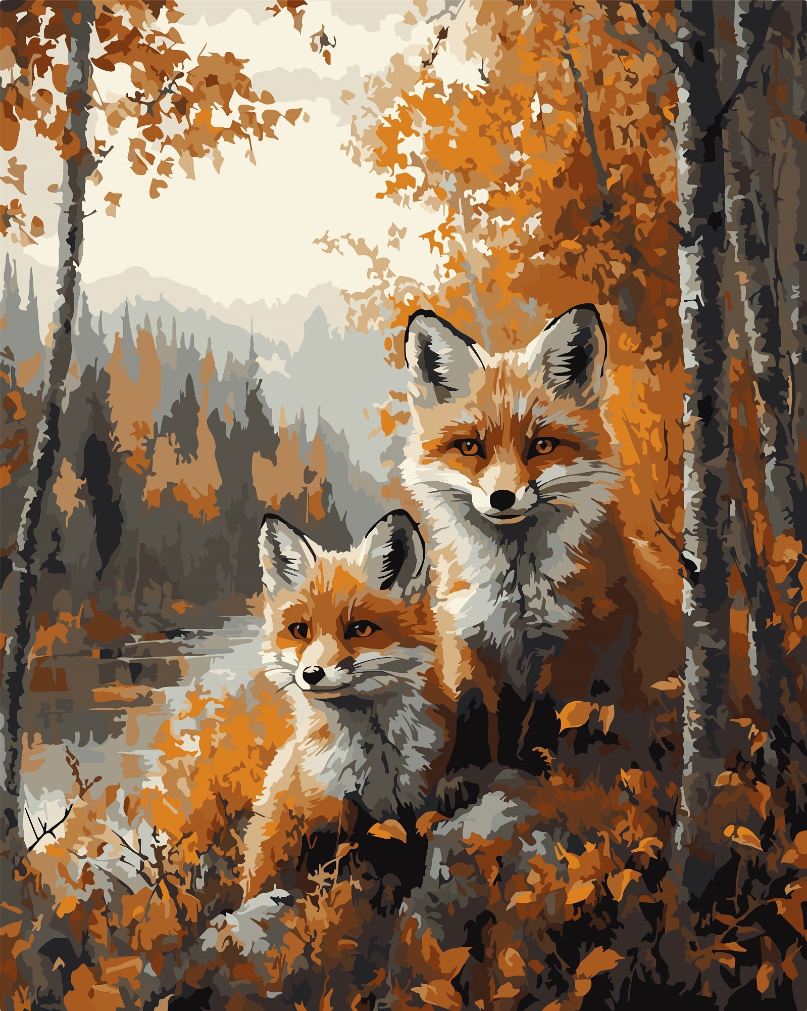 צביעה לפי מספרים - PBN1413