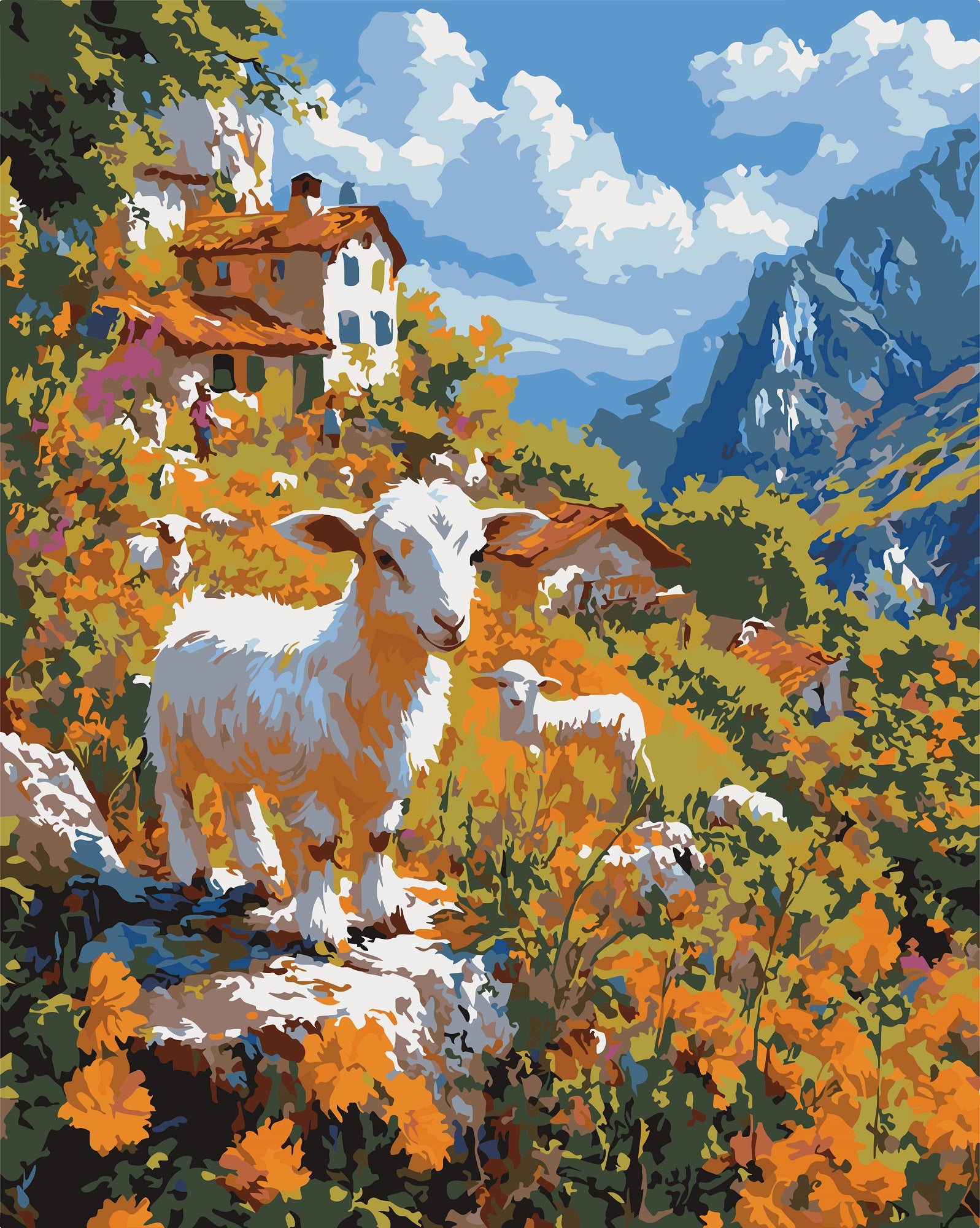 צביעה לפי מספרים - PBN1423