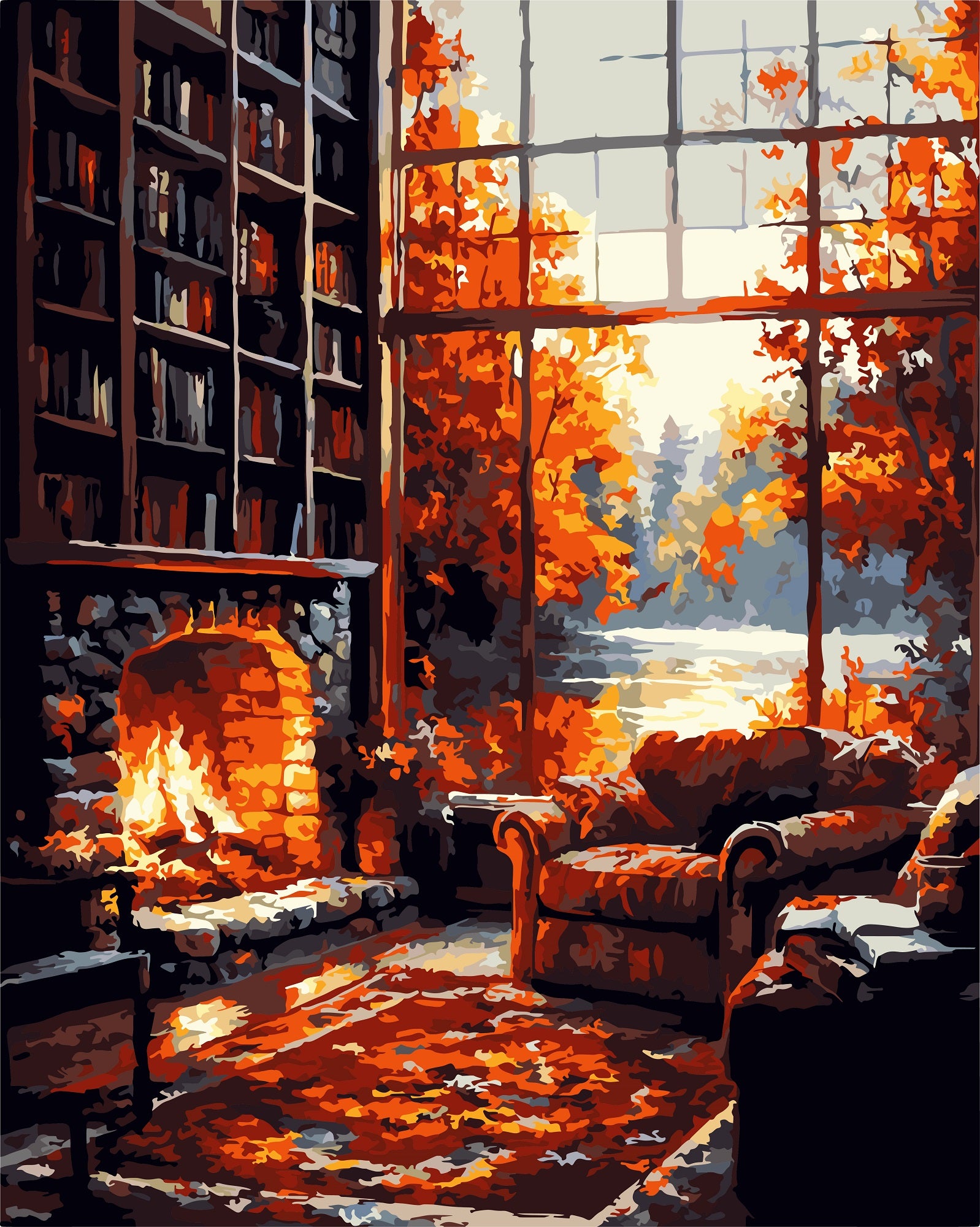 צביעה לפי מספרים - PBN1435