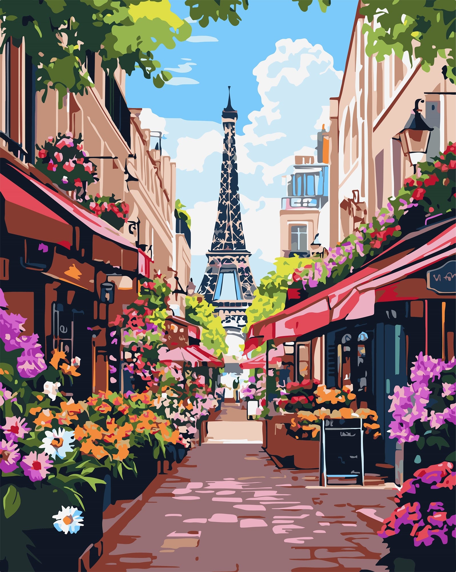 צביעה לפי מספרים - PBN1453