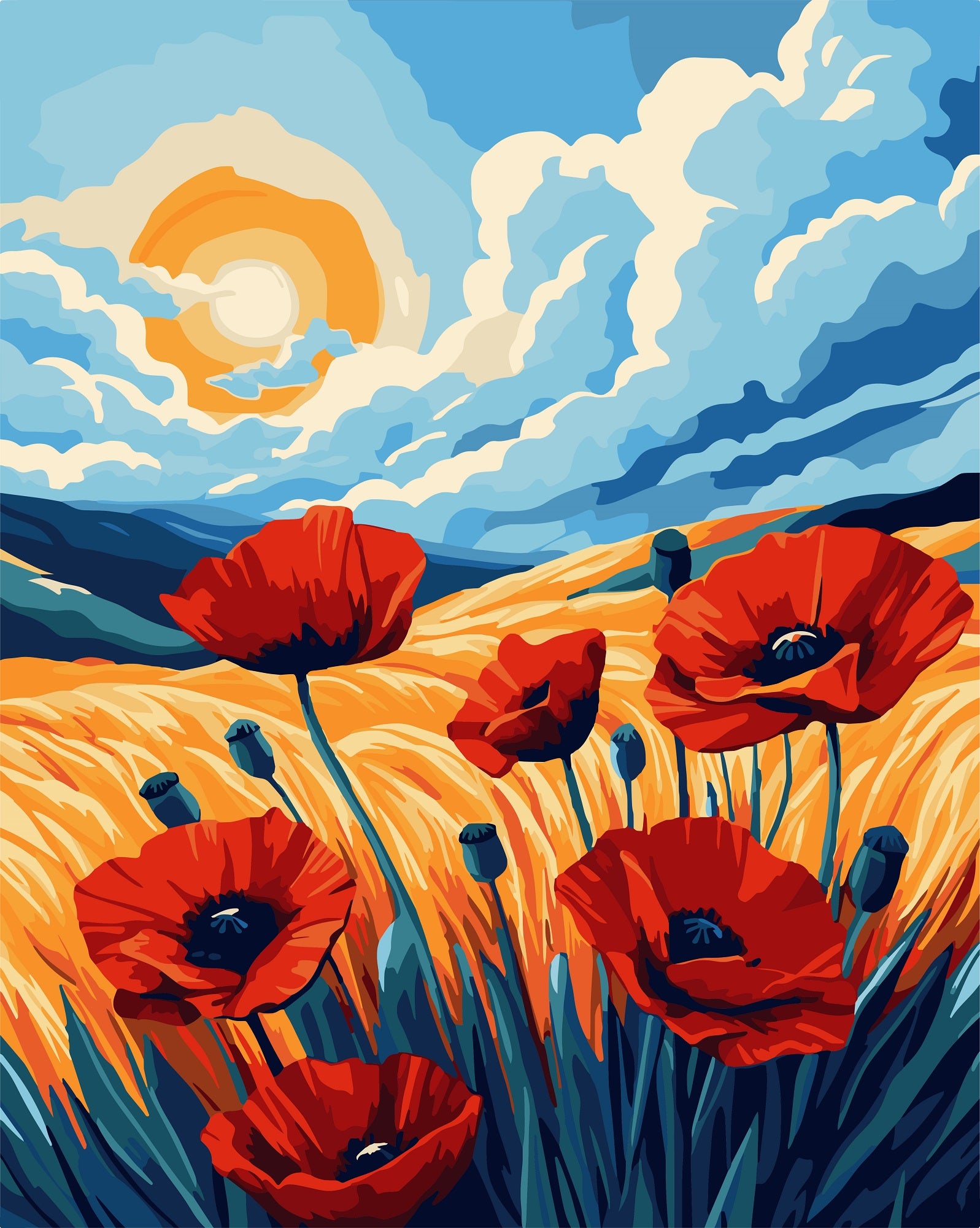 צביעה לפי מספרים - PBN1460