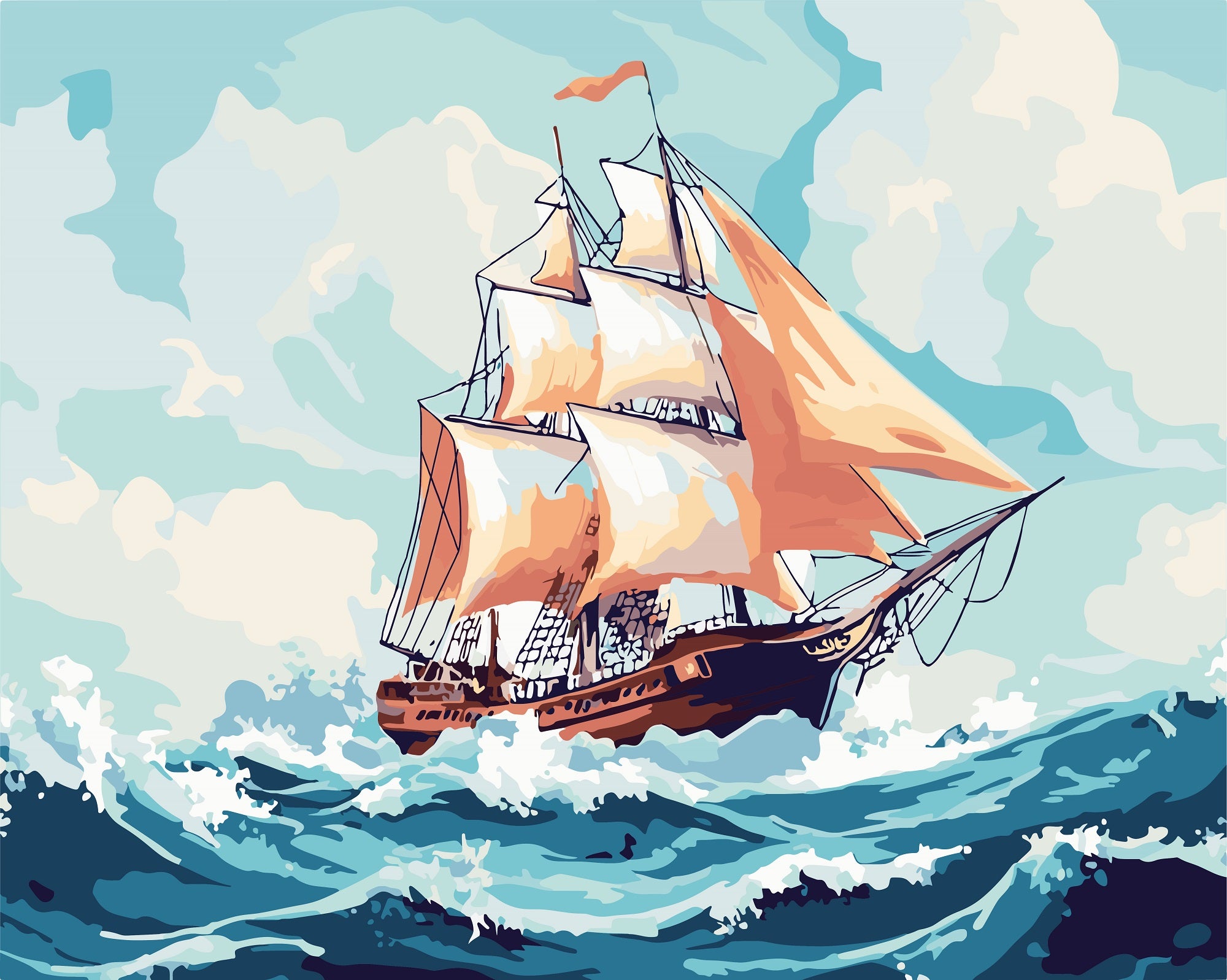 צביעה לפי מספרים - PBN1467