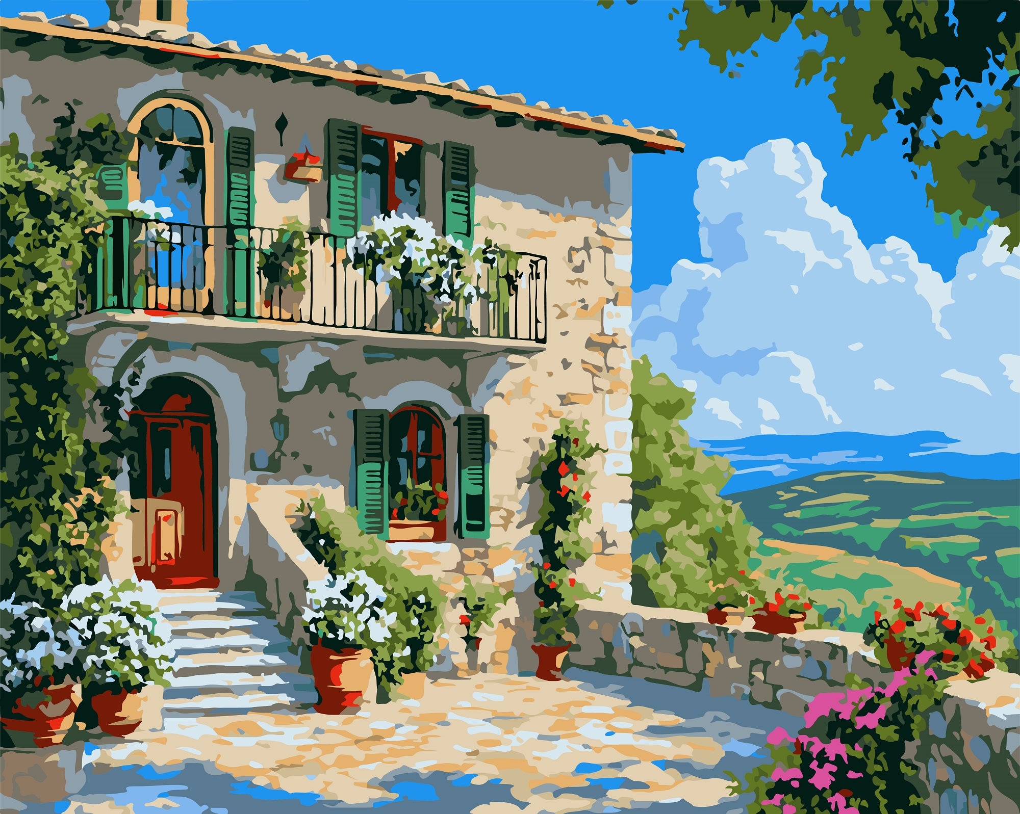 צביעה לפי מספרים - PBN1472