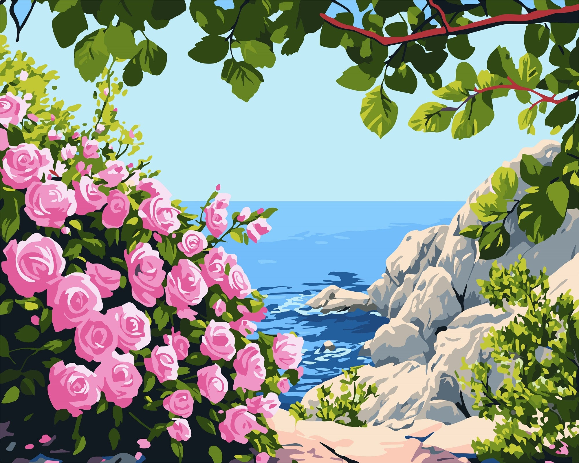 צביעה לפי מספרים - PBN1477