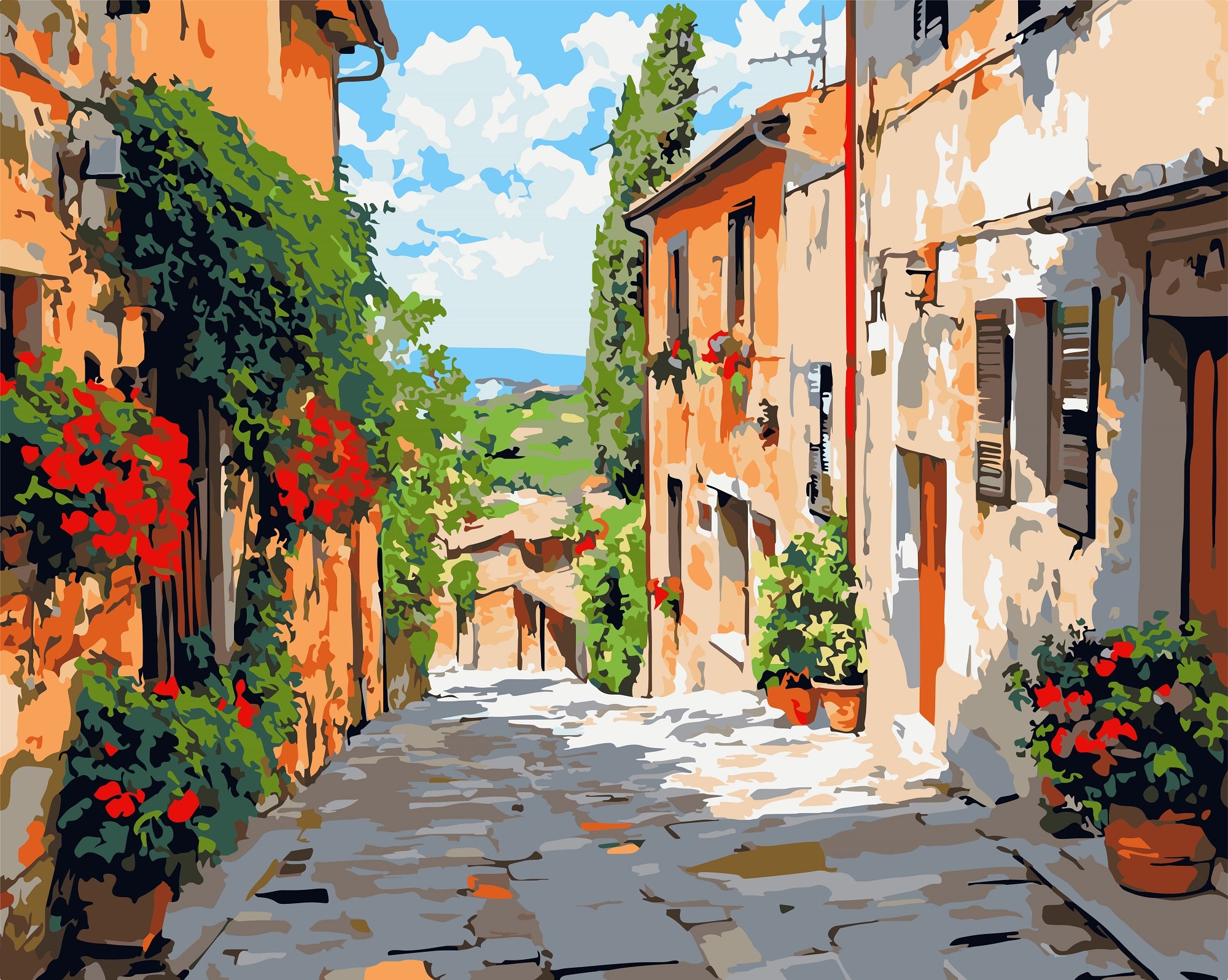 צביעה לפי מספרים - PBN1479