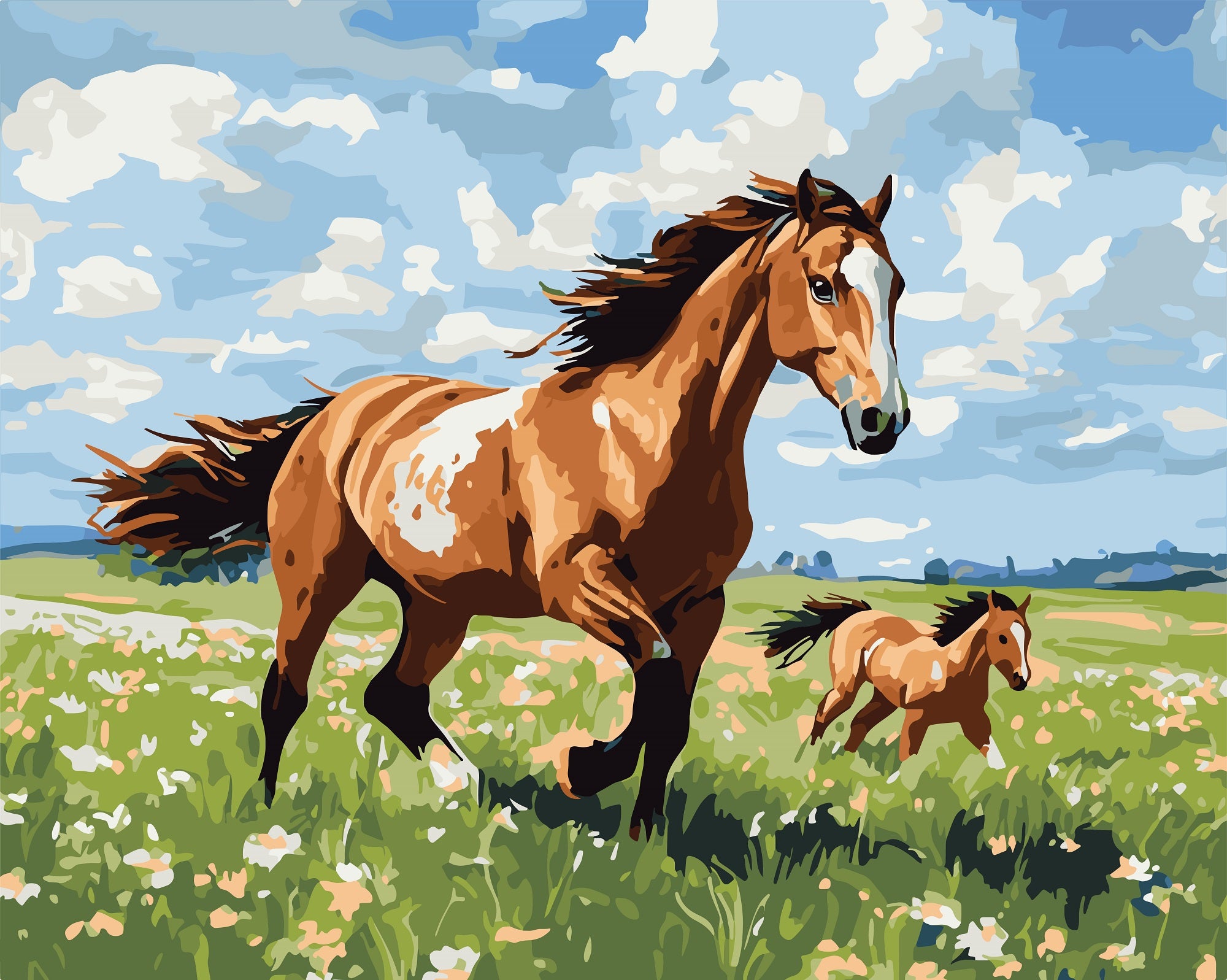 צביעה לפי מספרים - PBN1495