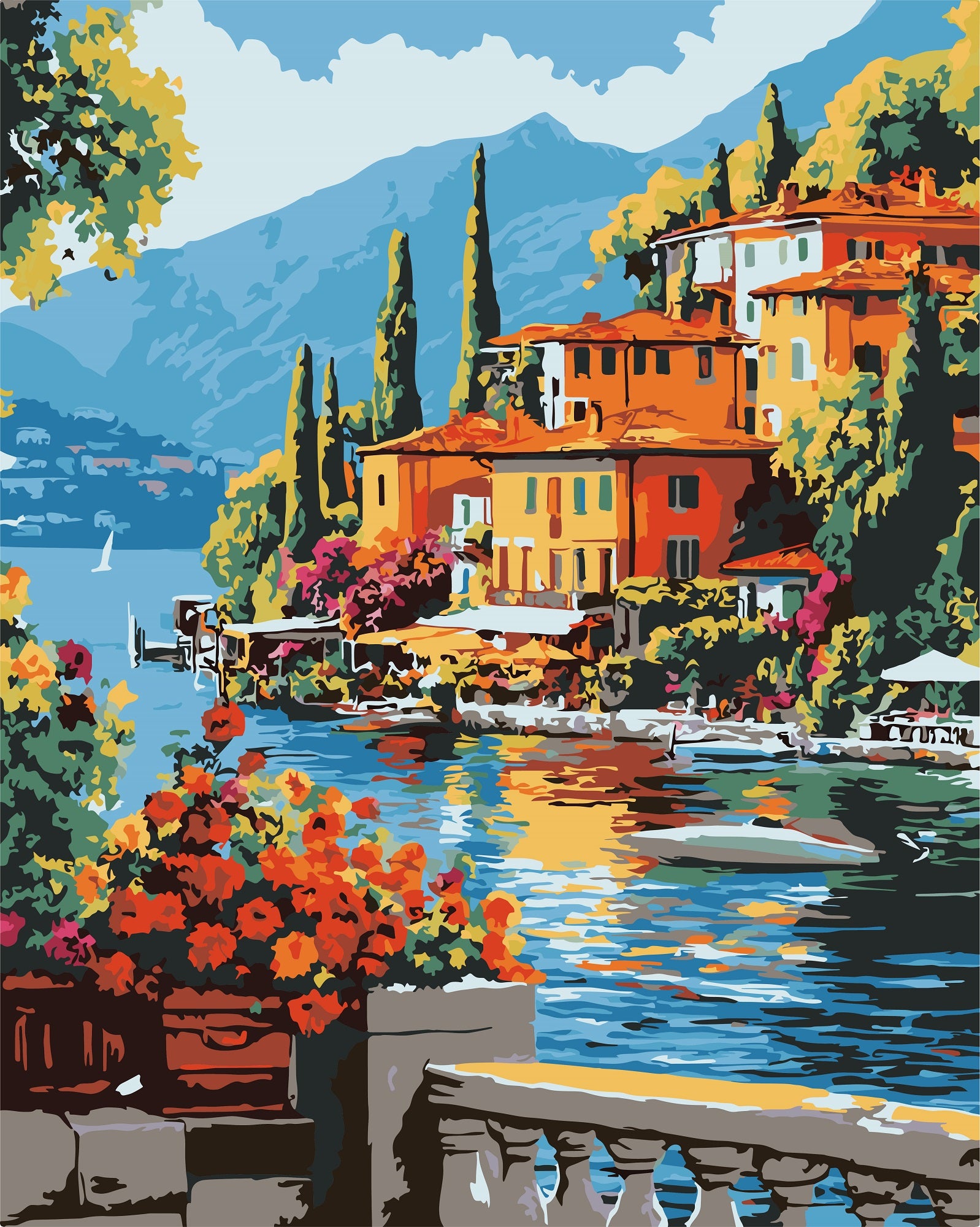 צביעה לפי מספרים - PBN1044