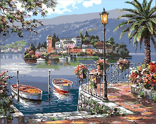 צביעה לפי מספרים - נמל איטלקי, סונג קים