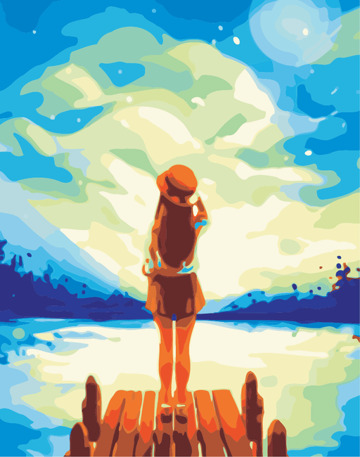 צביעה לפי מספרים - ספירת הכוכבים