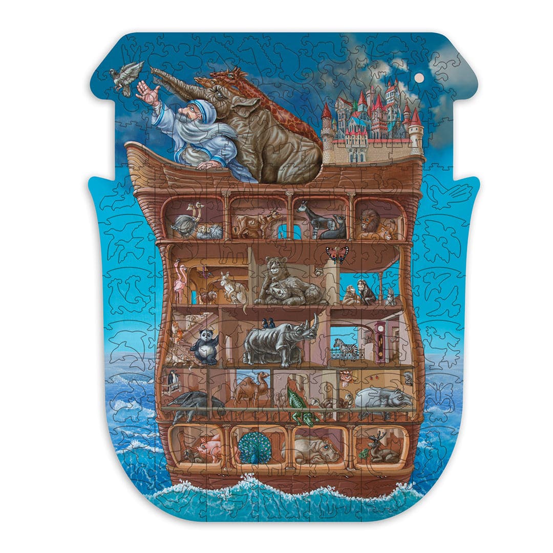 פאזל בצורות מיוחדות - Noah's Ark