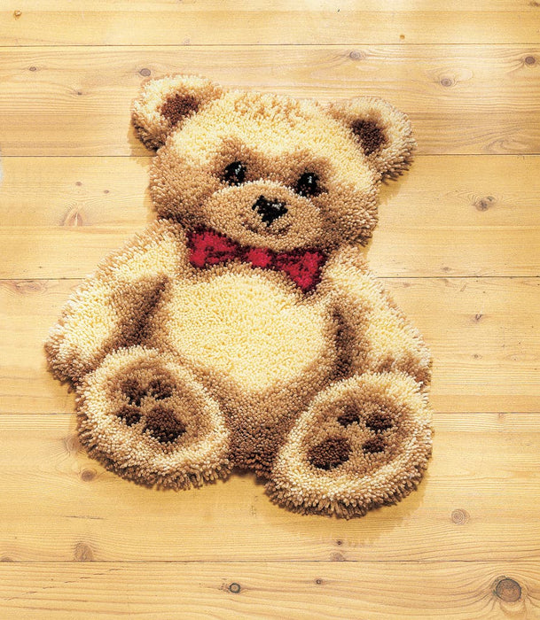 הכנת שטיח - דובי עם פפיון