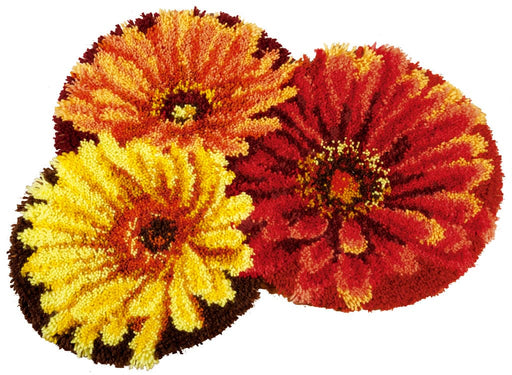 הכנת שטיח - שטיח פרחים