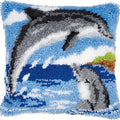 הכנת תמונת צמר או כרית - דולפינים