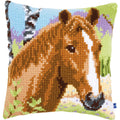 הכנת תמונת צמר או כרית - סוסה חומה