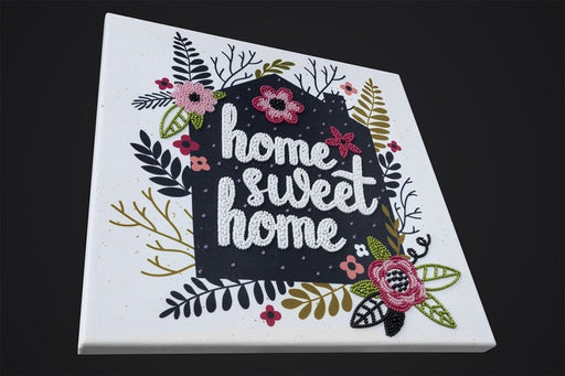 רקמת חרוזים - Home Sweet Home