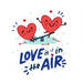 רקמת חרוזים - Love is in the air